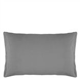 Biella Pale Grey & Dove Standard Pillowcase 