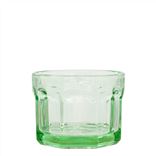 Small Transparent Green Glass