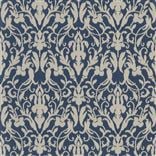 Speakeasy Damask Indigo