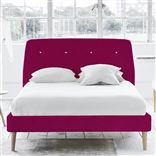 Cosmo Super King Bed in Cassia with a Mattress