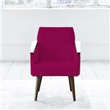 Ray - Chair - Walnut Leg - Cassia Fuchsia