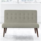 Eva 2 Seater - Walnut Leg - Brera Lino Pebble