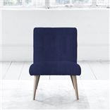 Eva Chair - Beech Leg - Brera Lino Ultra Marine