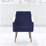 Ray - Chair - Beech Leg - Brera Lino Ultra Marine