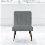 Eva Chair - Walnut Leg - Brera Lino Zinc