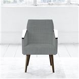 Ray - Chair - Walnut Leg - Brera Lino Zinc