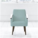 Ray - Chair - Walnut Leg - Brera Lino Celadon
