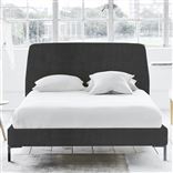 Cosmo Bed - Self Buttons - Superking - Metal Leg - Brera Lino Espresso