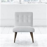 Eva Chair - White Buttons - Walnut Leg - Cassia Chalk