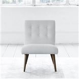 Eva Chair - White Buttons - Walnut Leg - Cassia Chalk