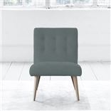 Eva Chair - Self Buttonss - Beech Leg - Rothesay Aqua