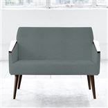 Ray Sofa - Walnut Leg - Rothesay Aqua