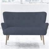 Florence Sofa - Self Buttons - Beech Leg - Rothesay Denim