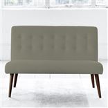 Eva Sofa - Self Buttons - Walnut Leg - Rothesay Linen