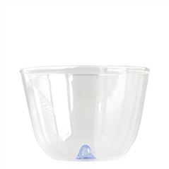 Light Blue Bambus Party Wine Glass