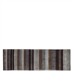 Tanchoi Graphite Runner Rug