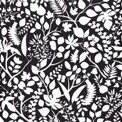 L'eden Carbone Black Wallpaper