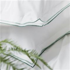 Astor Azure & Antique Jade Plain Bed Linen