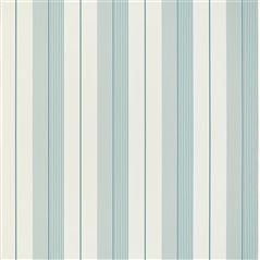Aiden Stripe Teal Blue Ralph Lauren Wallpaper