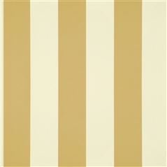 Spalding Stripe Ochre Yellow Wallpaper