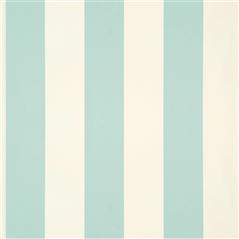 Spalding Stripe Duck Egg Blue Ralph Lauren Wallpaper