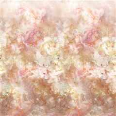 Fleur De Nuit - Panel Pale Coral Pink Wallpaper