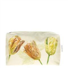 Spring Tulip Buttermilk Medium Toiletry Bag 