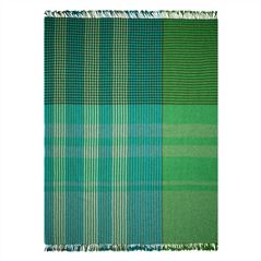 Arklet Emerald Wool Throw
