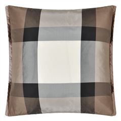 Coussin en soie Varanasi Taupe