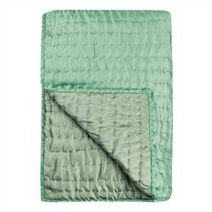 Quilts y fundas de almohada Chenevard eau de Nil & celadon