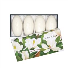 Fragonard Magnolia Set of 4 Pebble Soaps