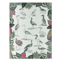 Birds Of A Feather Parchment Throw