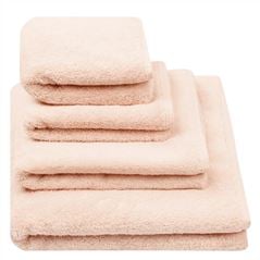 Loweswater Pale Rose Organic Cotton Towels