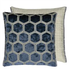 Manipur Midnight Velours Coussin