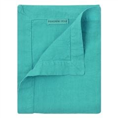 Lario Azure Linen Placemats & Napkins 