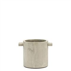 Small Round Concrete Planter