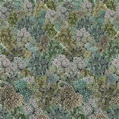 Madhya Moss Green Wallpaper