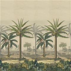 Palm Trail Scene 2 Sepia