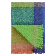 Varanasi Fuchsia Mohair Throw