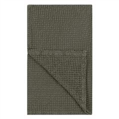 Alba Espresso Cotton Throw