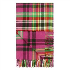 Chennai Fuchsia Woven Throw