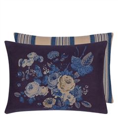 Tallulah Floral Indigo Cushion