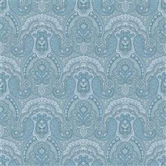 Crayford Paisley Light Blue Ralph Lauren Wallpaper