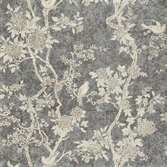 Marlowe Floral Gunmetal Ralph Lauren Wallpaper