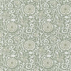 Shaqui Vintage Green Green Wallpaper