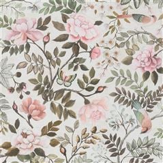 Porcelaine De Chine Peony Floral Wallpaper
