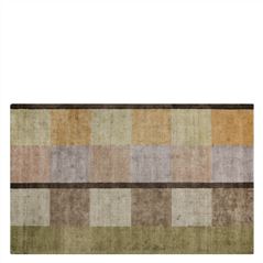 Sarang Ochre Rectangular Geometric Rug