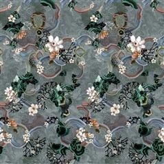 Algae Bloom Graphite Christian Lacroix Wallpaper