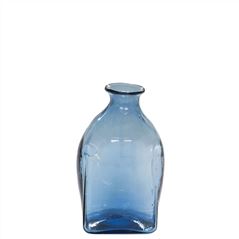 Carre Petite Blue Vase