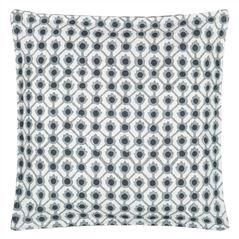Outdoor Jaal Graphite Decorative Pillow